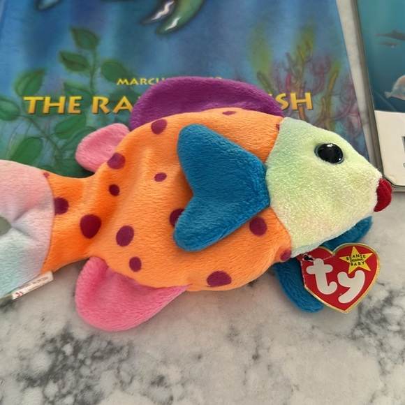 Rainbow Fish Book with Plush - Picture 6 of 10